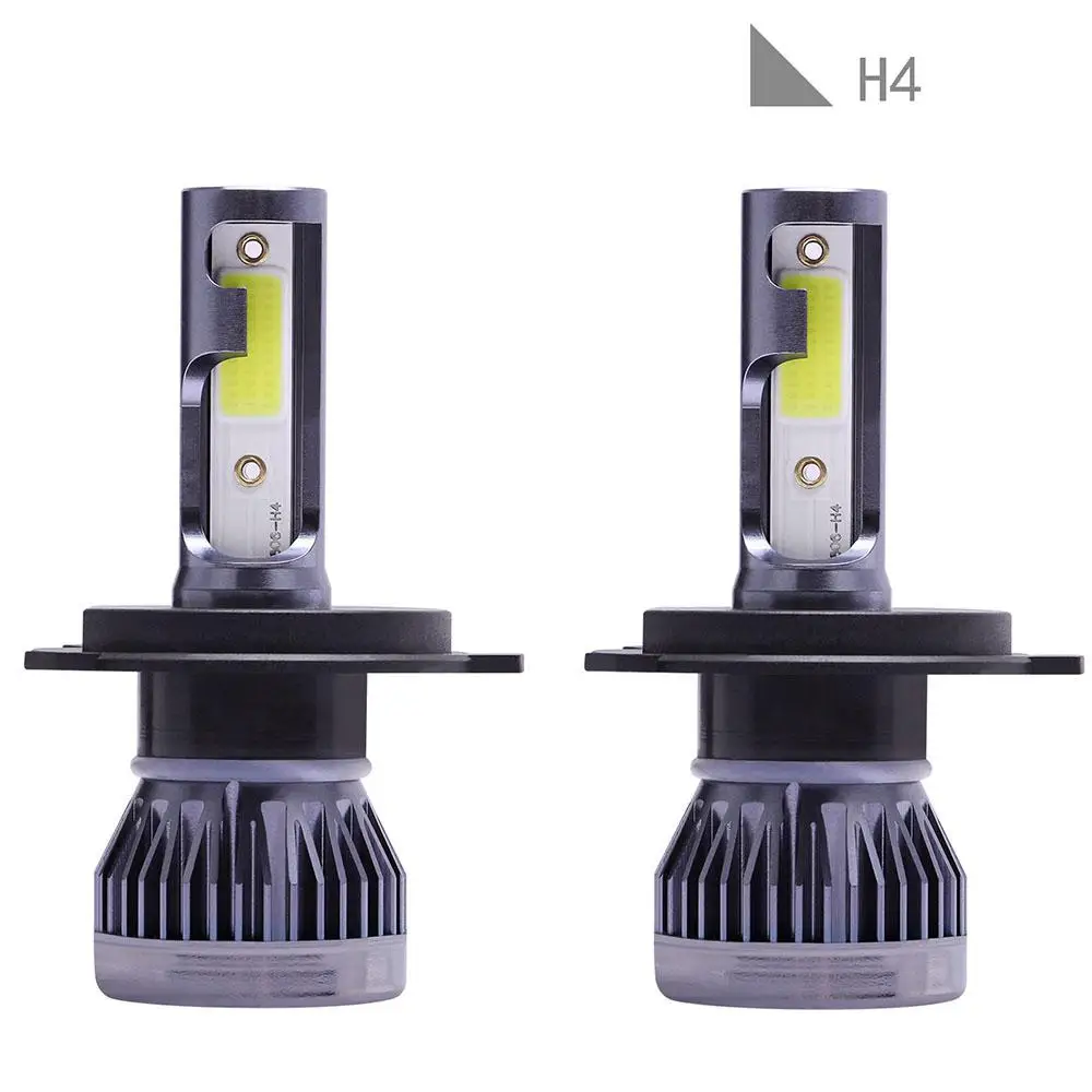 LED Canbus 고출력 헤드라이트 키트, 자동차 램프, 블루 LED 전구, 자동차 조명, 26000LM, H4, 9003, HB2, 120W, 8000K