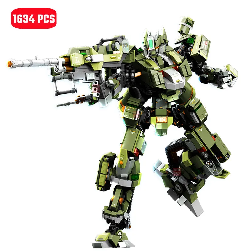 SEMBO 1634pcs 99A-Battlefield Glory Transforming Mecha Robot