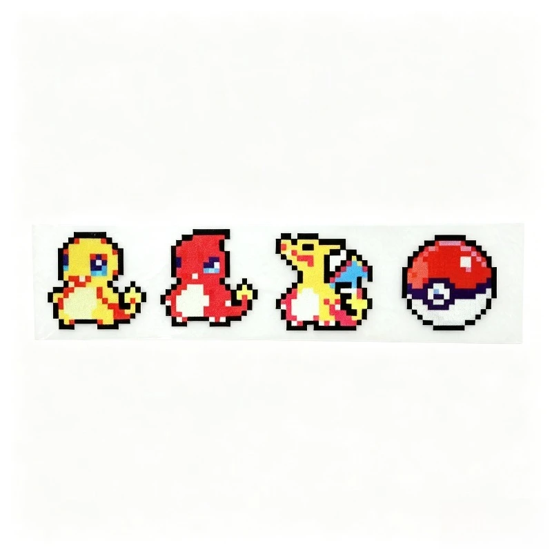 Retro Pixel Squirtle Waterproof Stickers for Collectibles and More