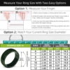 Blackish Green Smart Ceramic Ring for Tesla model3/Y/X/S Keycard KeyFob Accessories,Unisex 4