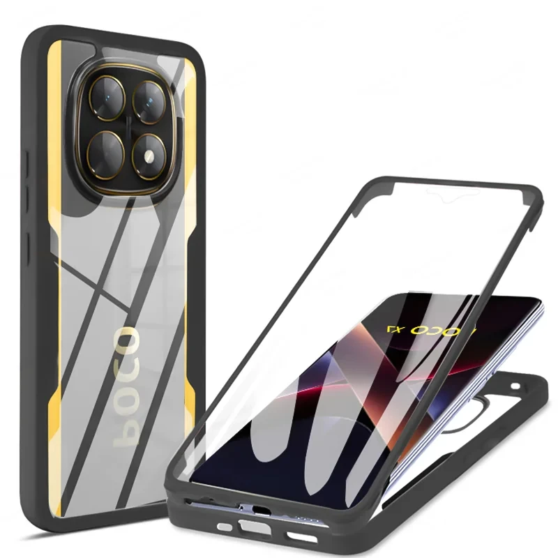 360 Full Cover Protective Phone Case with Screen Protection