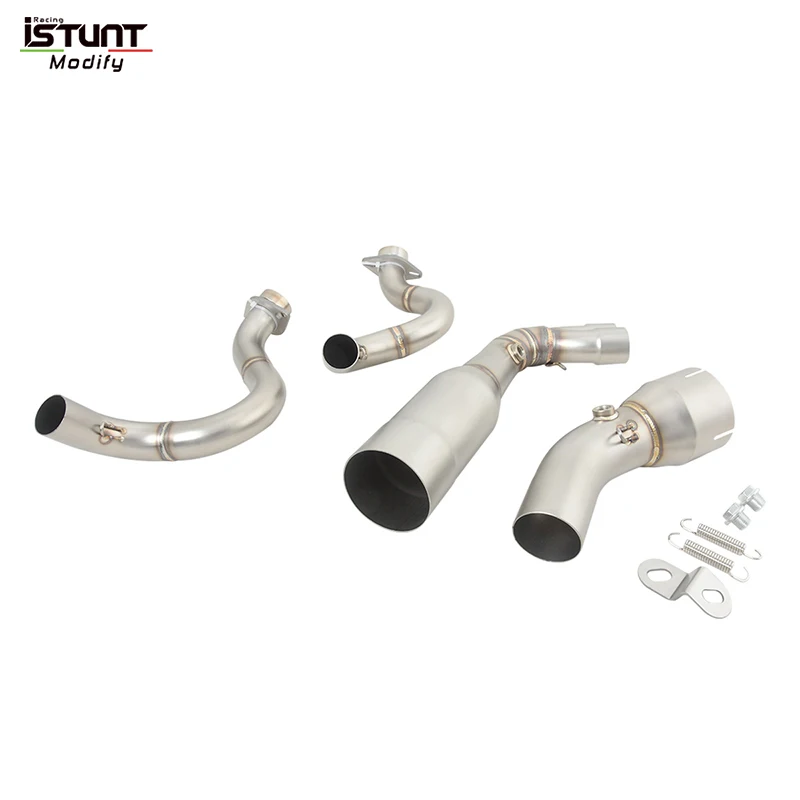 Slip On For Kawasaki Ninja 650 2023 2024 Motorcycle Exhaust System Escape Moto Modified Front Link Pipe Connect 50.8MM Muffler - Image 3
