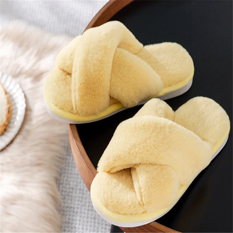 

2023 women's Style Spring Woman Home Lovely And Warm Slippers 4352