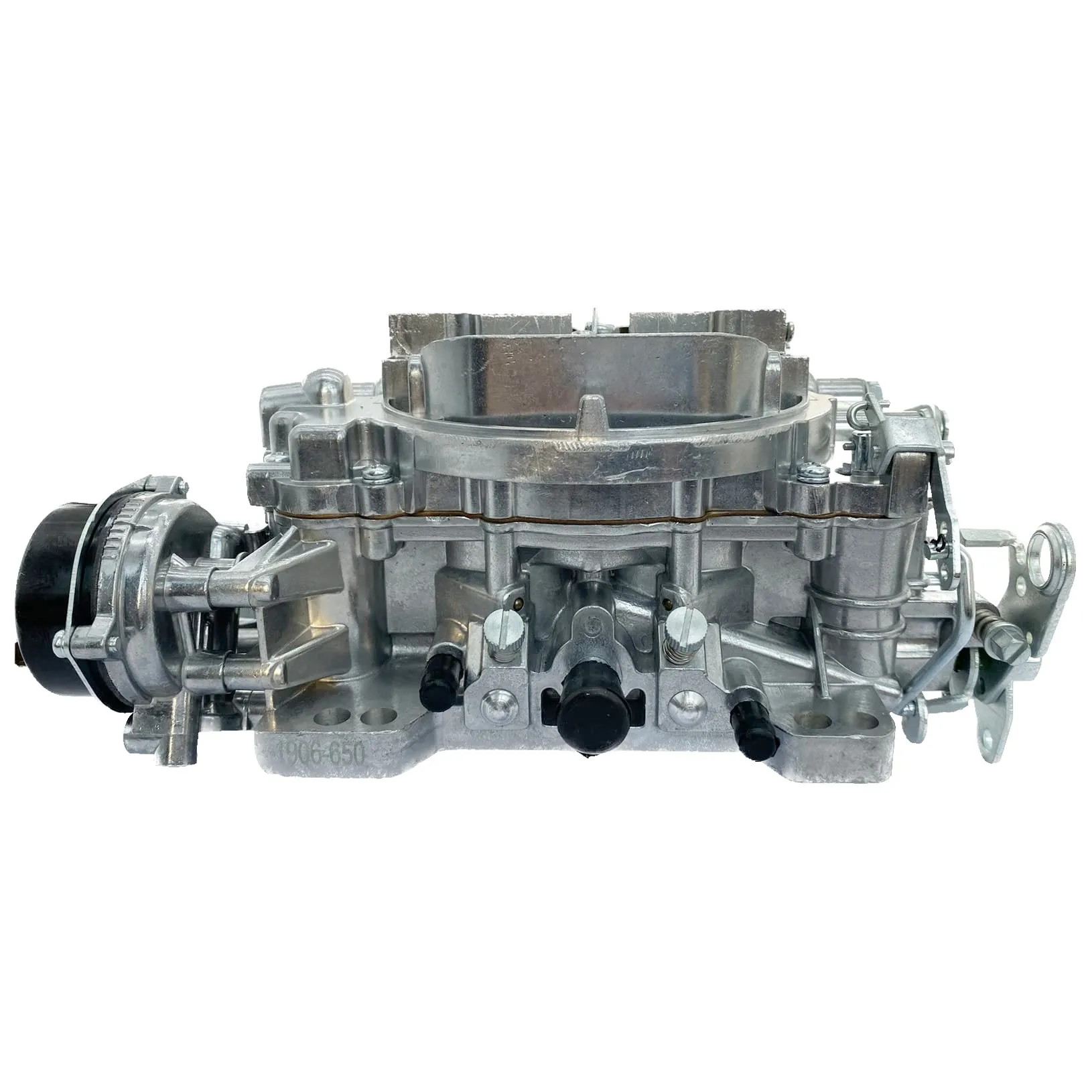 Motorcycle Carburetor Brush Cutter Carburetor 1906 4 Barrel Carburetor for AVS2 Series 650CFM Annular Booster Satin Finish Electric Choke Type