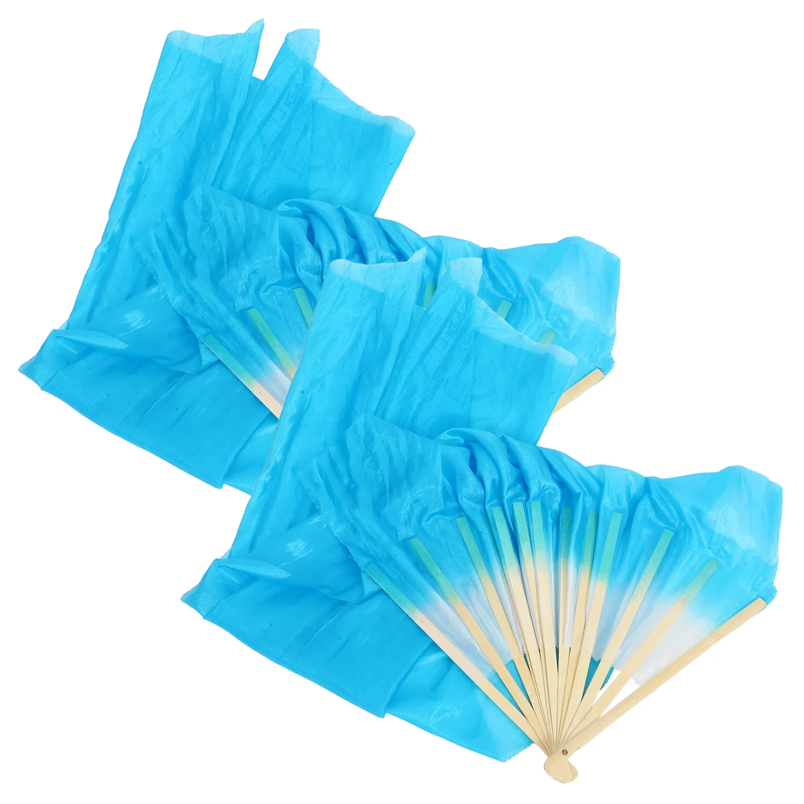 

1 Pair of Belly Dancing Fans Folding Fan Large Dance Fan Dancing Folding Fan for Women