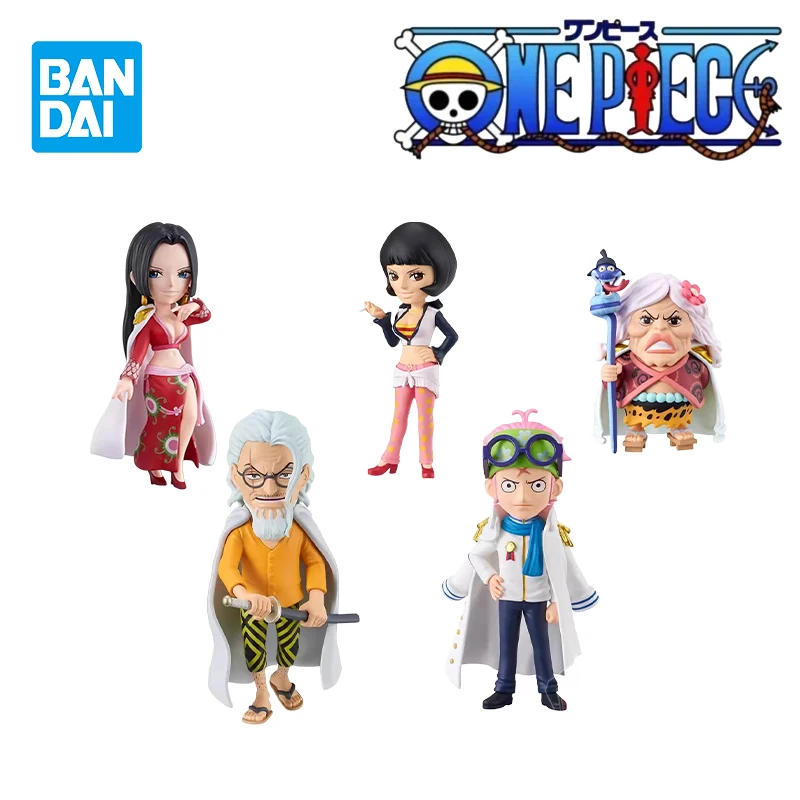 Originale Bandai Banpresto One Piece Wcf Amazon Lily Boa Hancock Shakuyaku Gloriosa Silvers Rayigh Koby Anime Figure Giocattoli Regalo