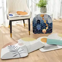 Nordic Style Memory Foam Chair Cushion U-Shaped Non-slip Chair Pad Dining Chair Cushion Decoration Seat Pad Office Desk Seat Mat 2