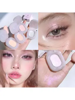 Heallor 4 Colors Contouring Highlighter Cream Mashed Potato Texture Waterproof 3D Face Illuminator High Gloss Lasting Facial Mak - Thumbnail 7