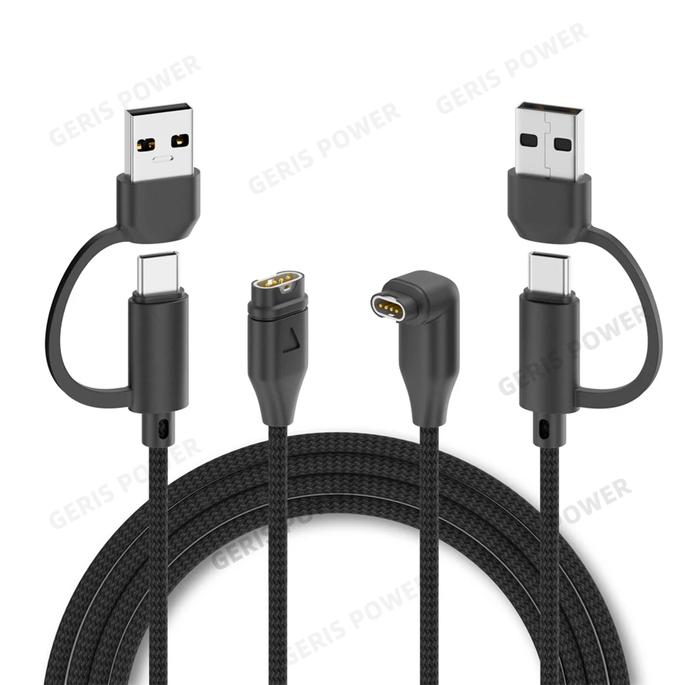 Dual Function Type C/USB Watch Charger Cable
