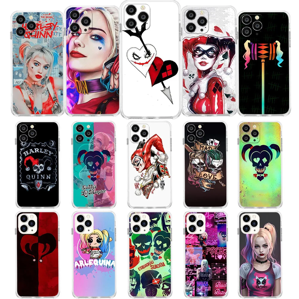 Ny-58 H-Harley Quinn Custodia Morbida Per Lg K52 K65 K42 K118 K11 Plus K10 K22 K40 K12 X4 K40S K41S K50S K51S K61 K92