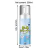 200ml White Shoes Cleaning Gel Clean Shoe Stain Whitening Cleansing Polish Foam Deoxidizer Gel For Sneaker Remove Yellow Edge 6