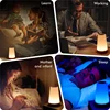 13 Color Changing Night Light RGB Remote Control Touch Dimmable Lamp Portable Table Bedside Lamps USB Rechargeable Night Lamp 6