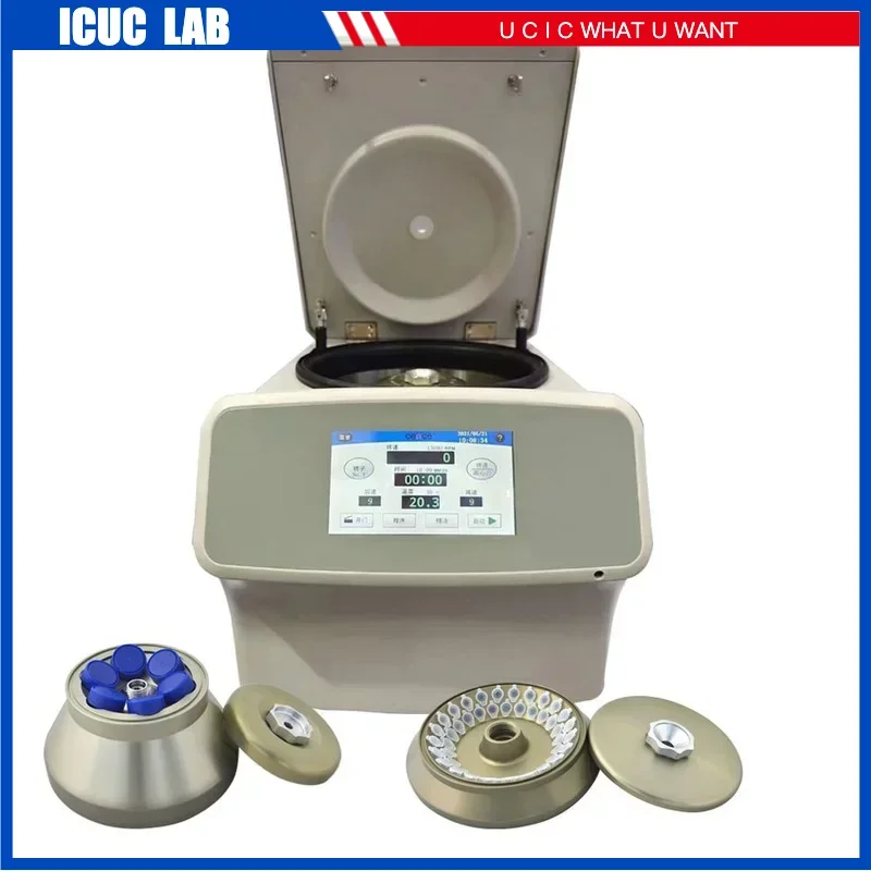 Lab Centrifuge Machine High Speed Laboratory Centrifuga Machine with 50ml 30ml 15ml 10ml 2ml 1.5ml Fixed Rotor H1750