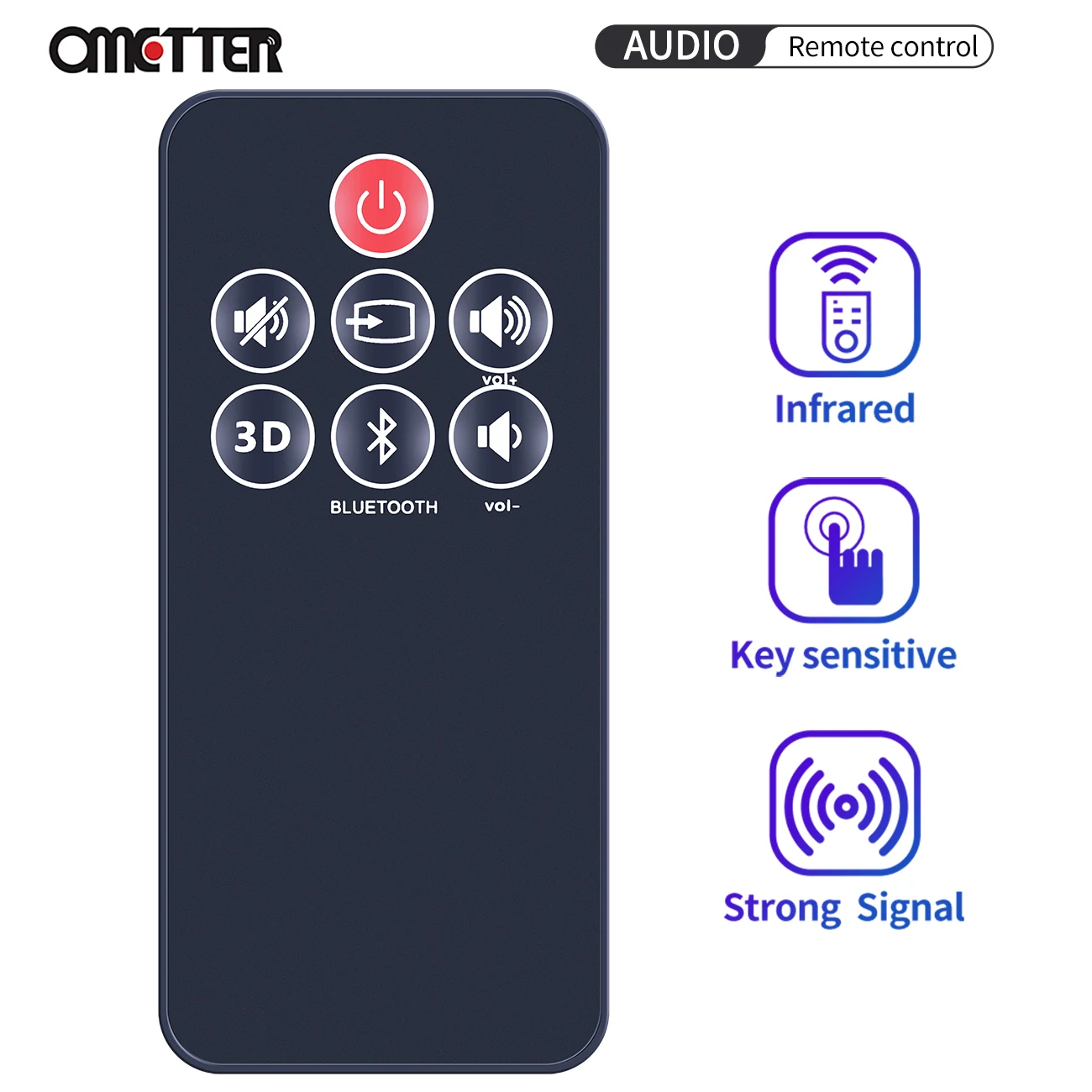 Nuovo Telecomando Per Klipsch R10B R20B R-10B R-20B Icon Sb1 Sb3 Cs30 1015073 1061310 Barre Audio Di Riferimento Di Ricambio