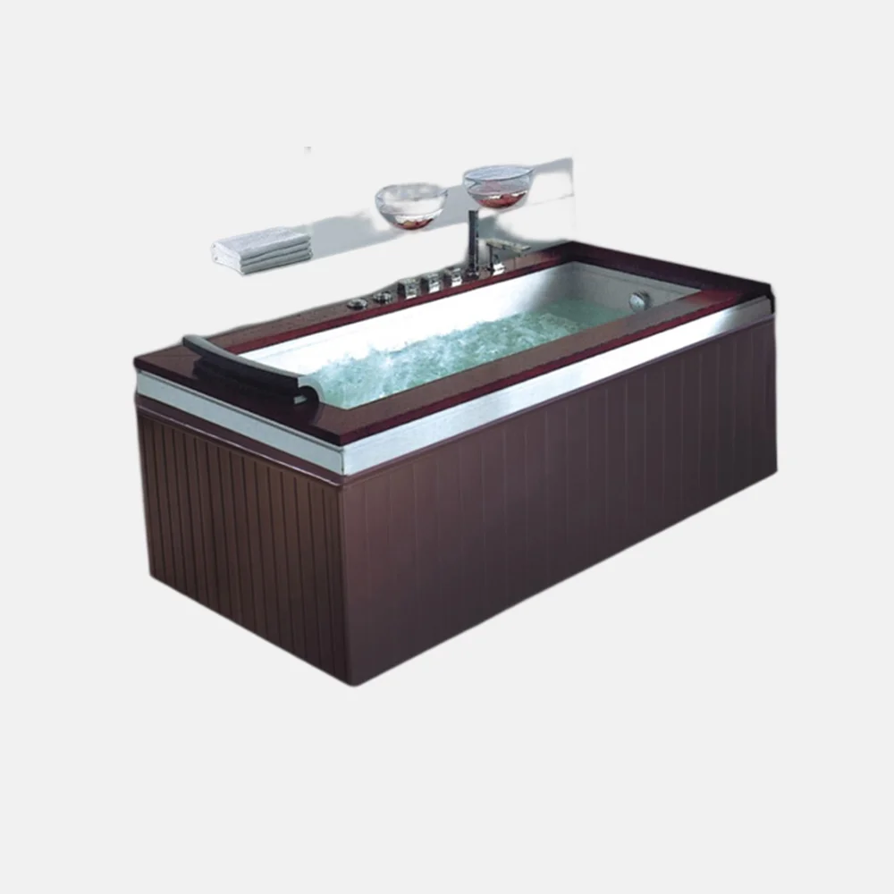 Whole Black Durable Surface Bathtub Big Size Free Standing Luxury Art Style Black Color Bathroom Bath Tub