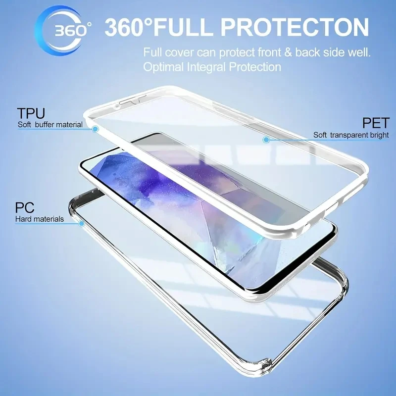 360° Full Cover Screen Protector Phone Case