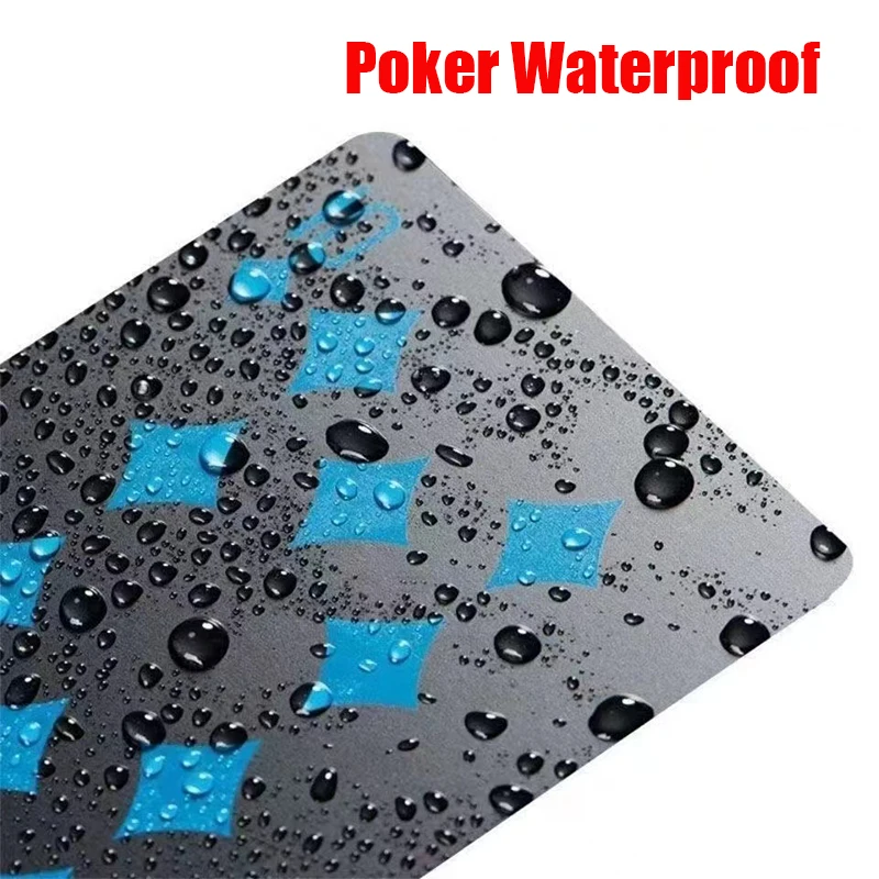 1pc Waterproof Plastic Poker Playing Cards PET Table Games Halloween/Thanksgiving Day/Christmas Gift