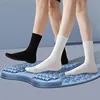 Jogging Acupressure Board Foot Jogging Massage Mat Acupressure Board Acupressure Mat Foldable With Rollers For Foot Relaxation 6