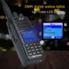 TYT MD-UV390 10W IP67 Wateroof Record VHF UHF Dual Band AES256 Encryption DMR Digital Walkie Talkie with USB-C 2800mAh Battery 6