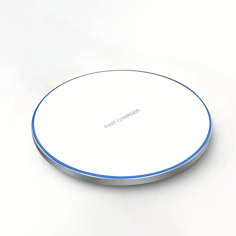 15W Desktop LED Wireless Charger Pad Phone Holder For iPhone 17 16 15 14 13 Pro Max Samsung Xiaomi Induction Fast Charging Stand - Image 9
