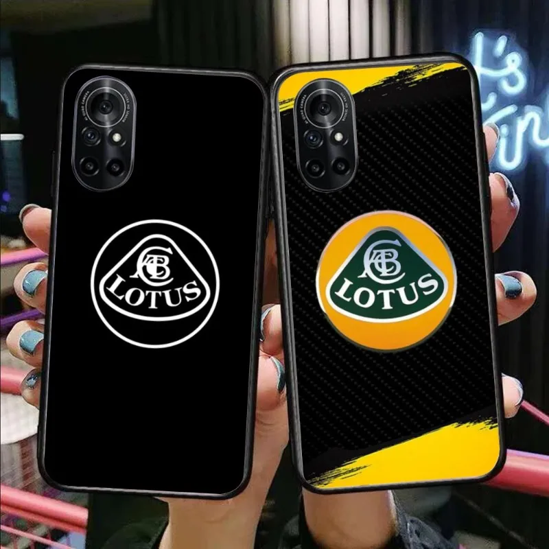 Custodia Per Telefono Lotus Cars Di Lusso Per Honor 70 50 20 7S X9 X8 X7 Magic 4 3 Pro Cover Morbida Nera Funda Shell