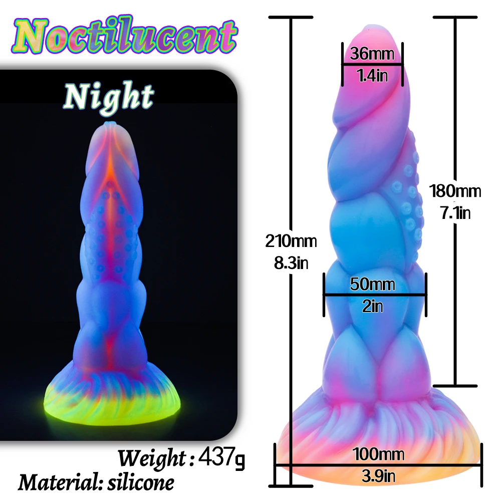 Anal Monster Dildo With Suction Cup Butt Plug Anal Masturbator_voghion.com