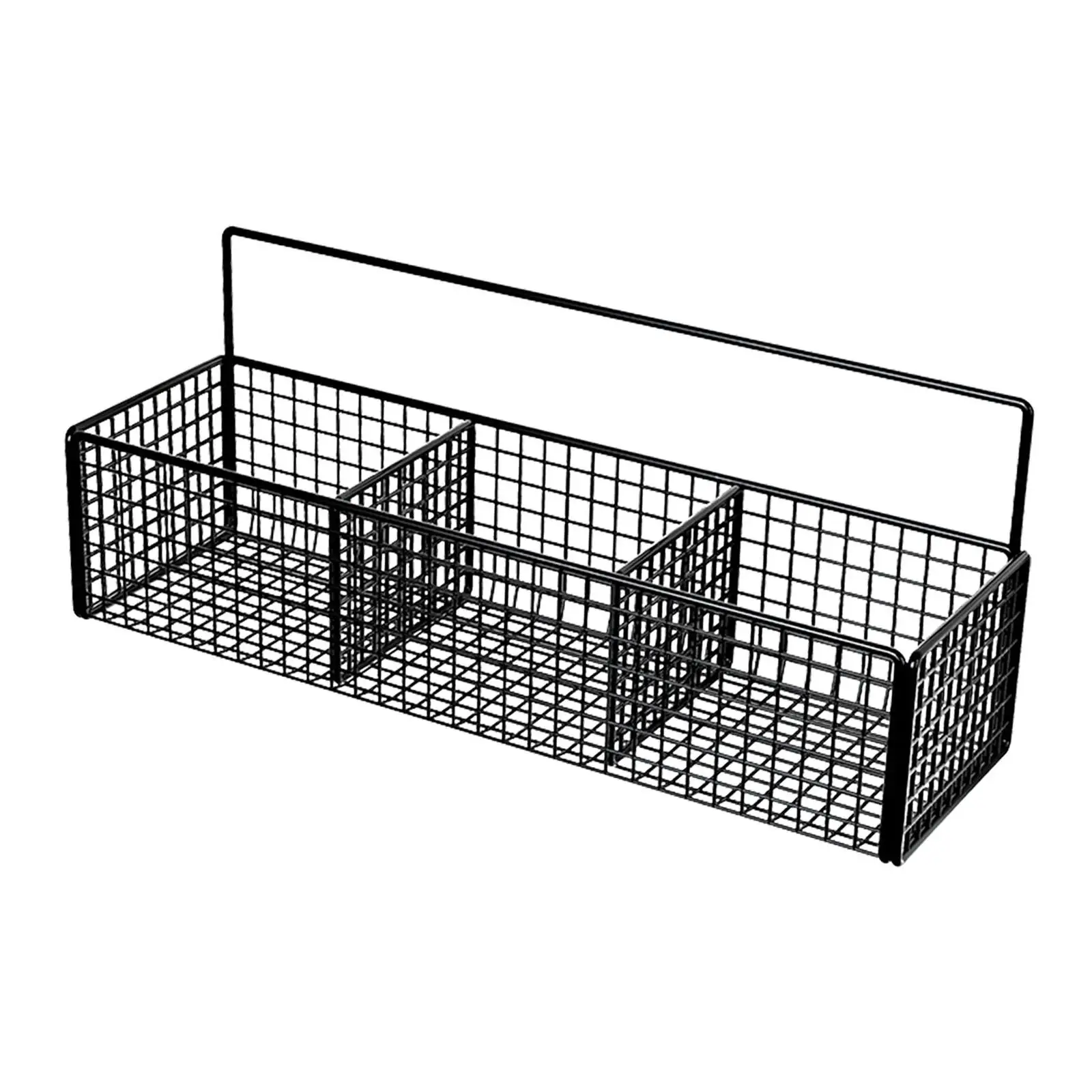 Food Organizer Basket Metal Wire Storage Basket for Living Room Household