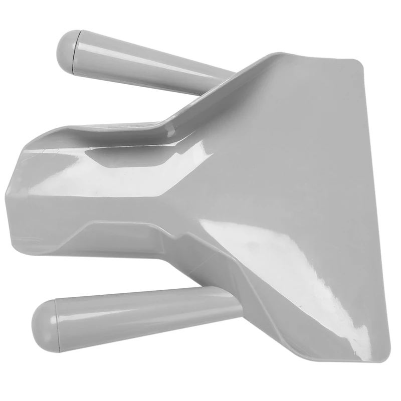 

5X Plastic Chip Scoop French Fries Shovel Loader Chip Packaging Shovel Funnel Popcorn Fast Food Double Handle