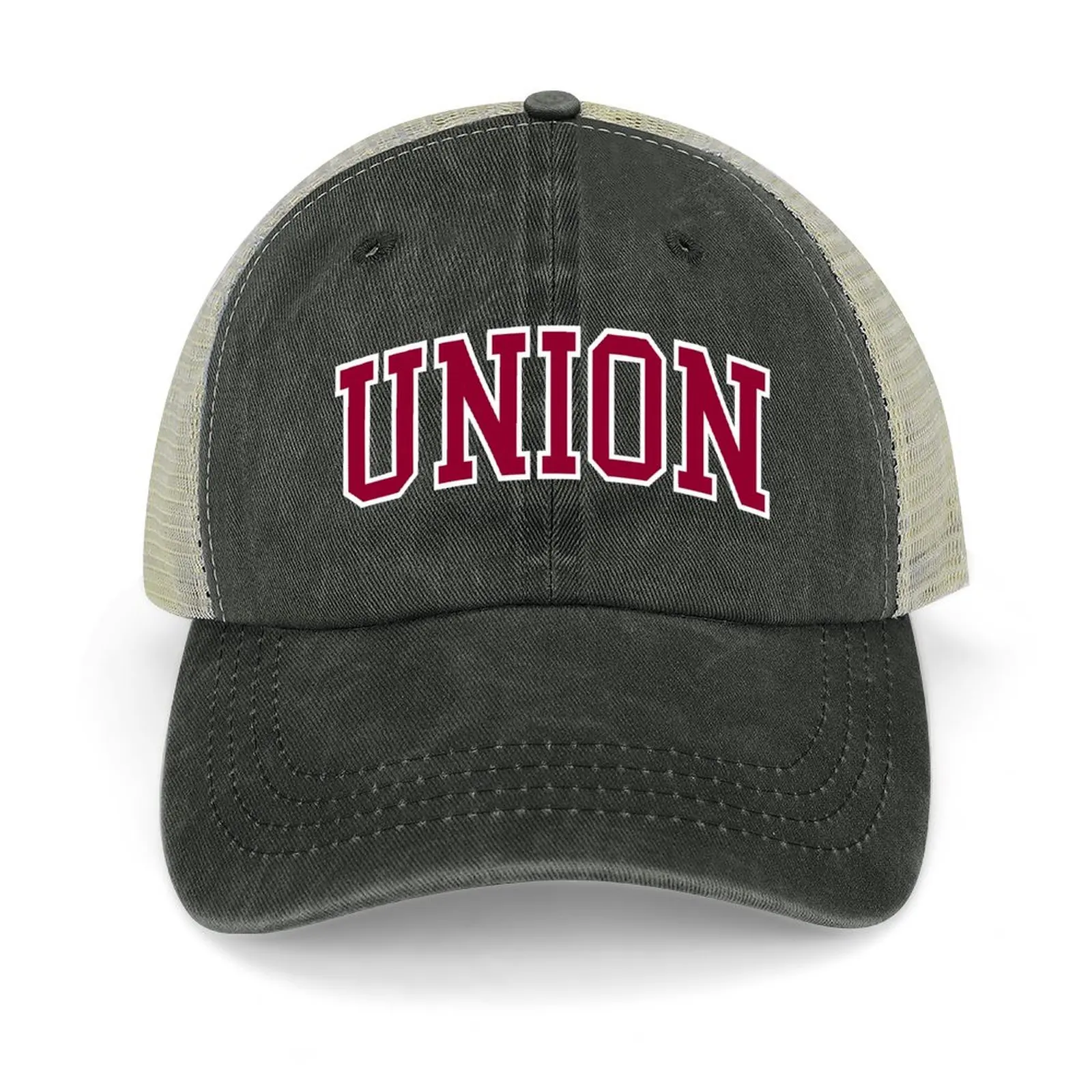 

union - college font curved Cowboy Hat Rugby Icon Golf Women Men's