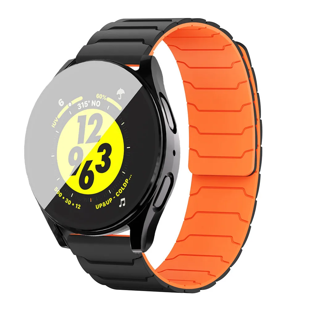 Magnetic Loop Silicone Strap with TPU Protective Case