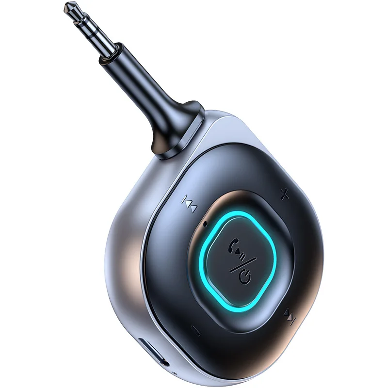 2in1 Bluetooth 5.3 Transmitter Wireless Car Adapter Bluetooth Stereo Receiver 3.5mm Aux Jack Adapter Car Kit Wireless Handsfree bluetooth audio adapter bluetooth mp3 receiver