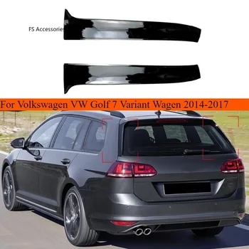 Auto Lunotto Posteriore Spoiler Laterale ABS Spoiler Canard Splitter Per Volkswagen VW Golf 7 Variante Wagen 2014 2015 2016 2017