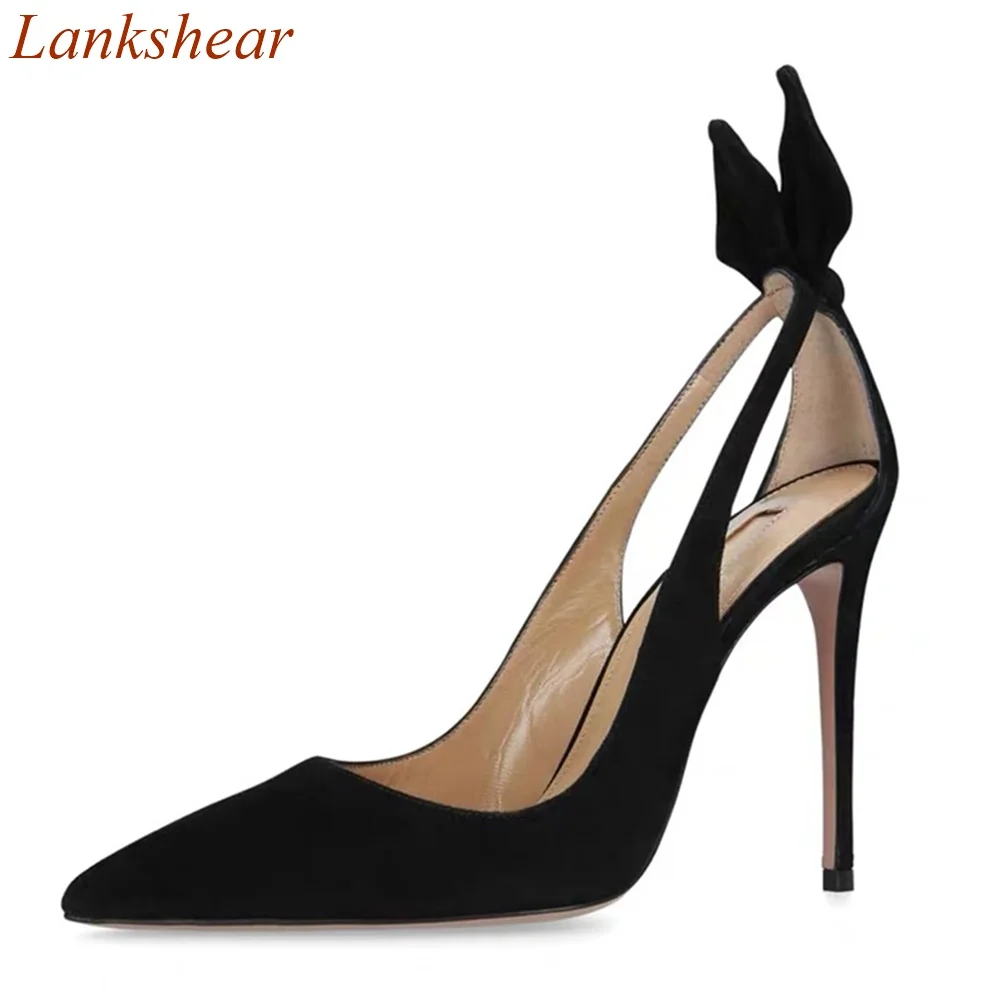 Pointed Toe Shallow Women Pumps Transparent Shallow Stiletto Heels Fashion Casual Sexy Party Solid Women Shoes 2024 New Arrivals