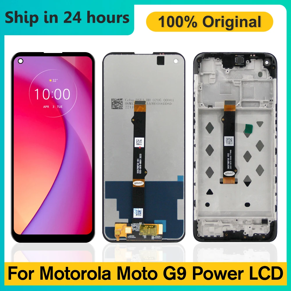 Pantalla Táctil Lcd Display Para Moto G 5g 2024 Xt2417 Negro
