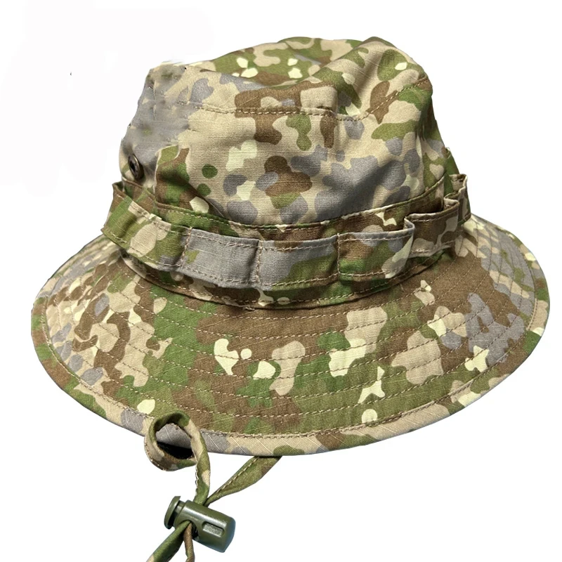 Outdoor-Men's Summer Breathable Sunscreen Big Head Circumference Fisherman Beni Hat