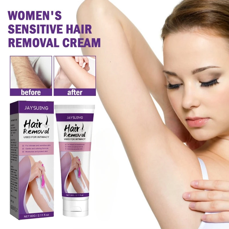 

Women Hair Removal Cream Painless Gentle Armpit Legs Arm Hair Inhibitor Remove Smooth Nourish Body Care Clean Fresh Depilatory