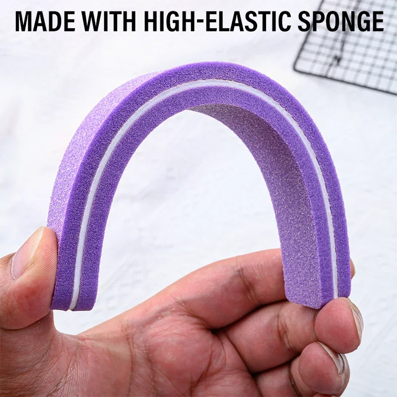Double-sided Nail Buffer Block Sponge For Manicure And Pedicure_voghion.com
