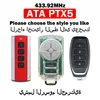 For ATA PTX5 PTX5V2 PTX-5V2 PTX-5V1 TrioCode 433.92MHz Garage Door Remote Control Replace ATA PTX2 PTX-2V1 PTX2V2 Gate Opener 2