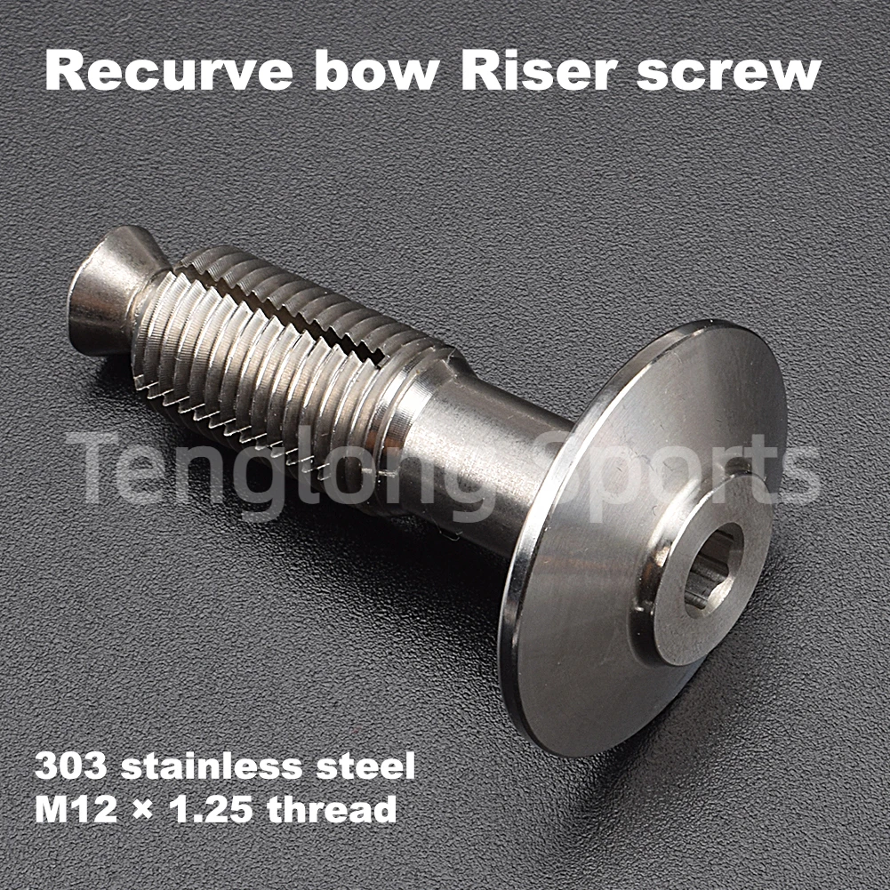 

M12 × 1.25 ILF Limbs Screw Stainless Steel Recurve Bow Screw Take-down Screw 1pcs