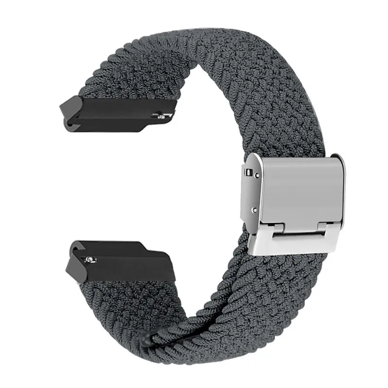 Elastic Braided Nylon Adjustable Watch Band Straps