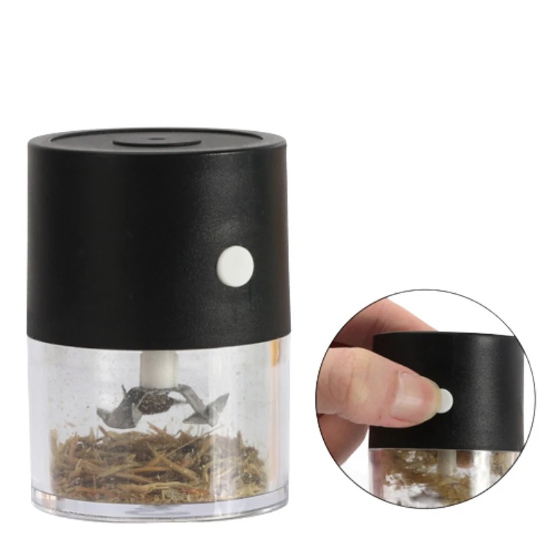 2023 Protable Electric Dry Herb Tobacco Grinder Multifunzione Grass Crusher Grinders Per Fumatori Accessori Da Cucina Per Uso Domestico