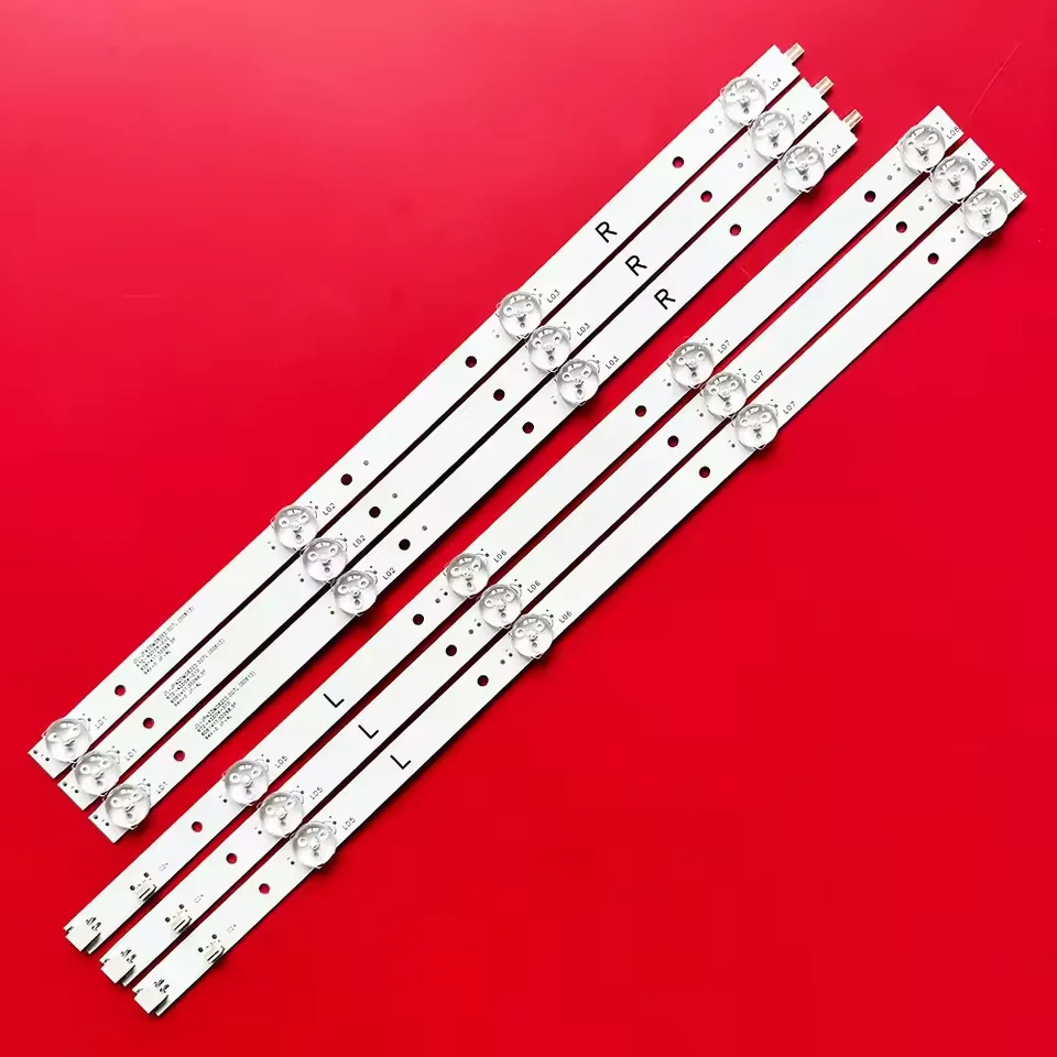 LED backlight strips for STARWIND SW-LED42SB300 SW-LED42BB200 Fusion FLTV-43A210 JS-JP42DM082ED.007L(00813) R72-42D04-010