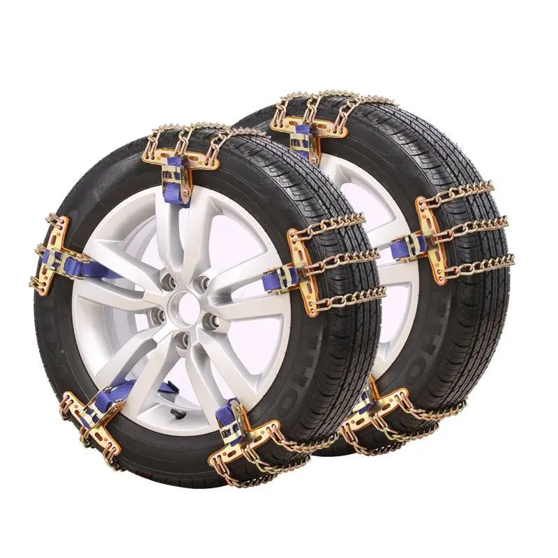1 Piece Car Anti Skid Chain Anti-skid Wheel Chain Roadway Safety Snow Chain For Off Road Vehicles SUV  Anti Skid Chains
