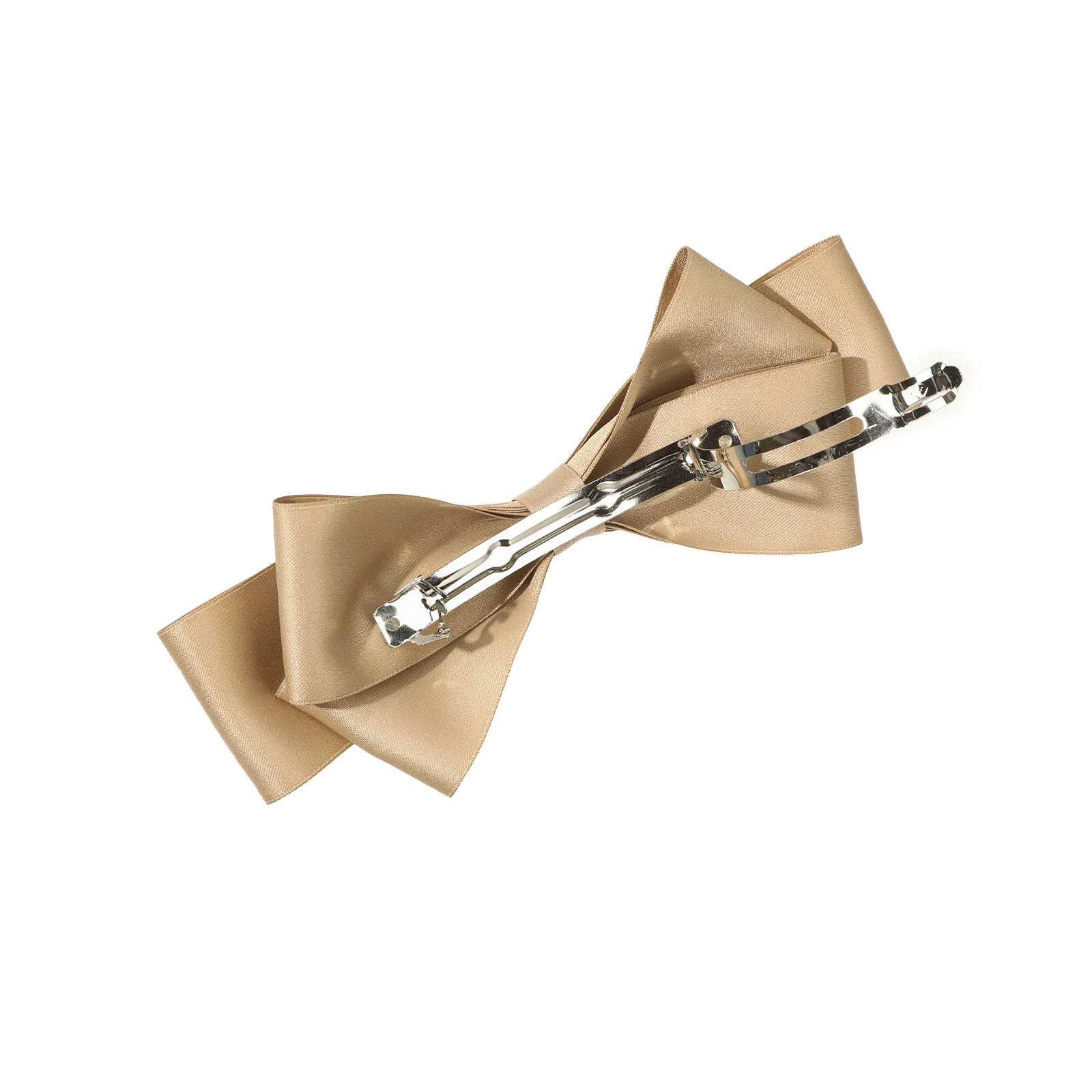 Korean Bow Spring Hair Clip For Women Girls Bowknot Solid Color Hair Barrettes Sweet Hairgrips Fashion Hair Accessories Headwear