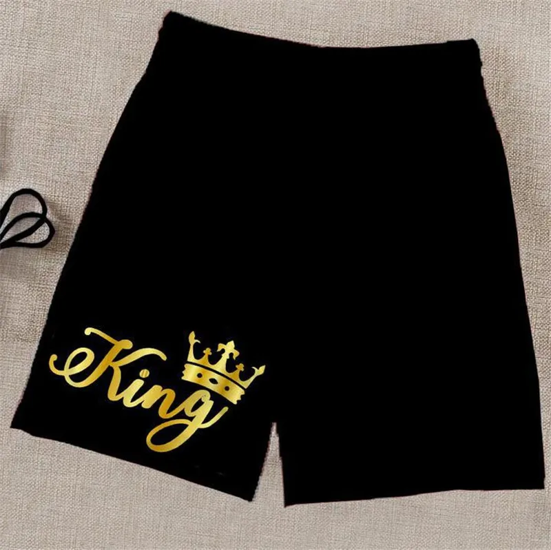 PLstar Cosmos King and Queen 3D Printed Summer Men Shorts For Women Bikini Couple Matching Beach Shorts 02 3