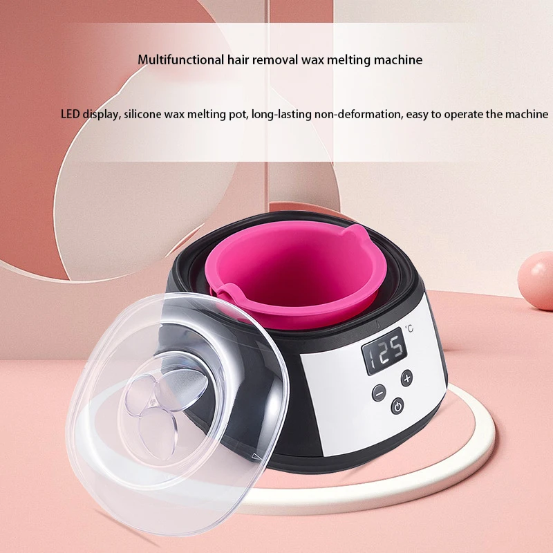 Wax Heater Hair Removal Machine or Set of Your Choice  LCD Display Smart Silicone Liner   Hand and Foot Depilatory Epilator