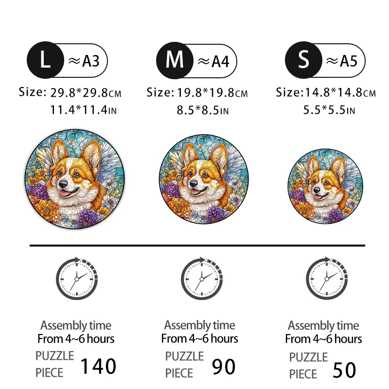 Wooden Jigsaw Puzzle Adult Assembling Toys Wall Decoration Jigsaw Puzzle Children's Educational Jigsaw Puzzle 2