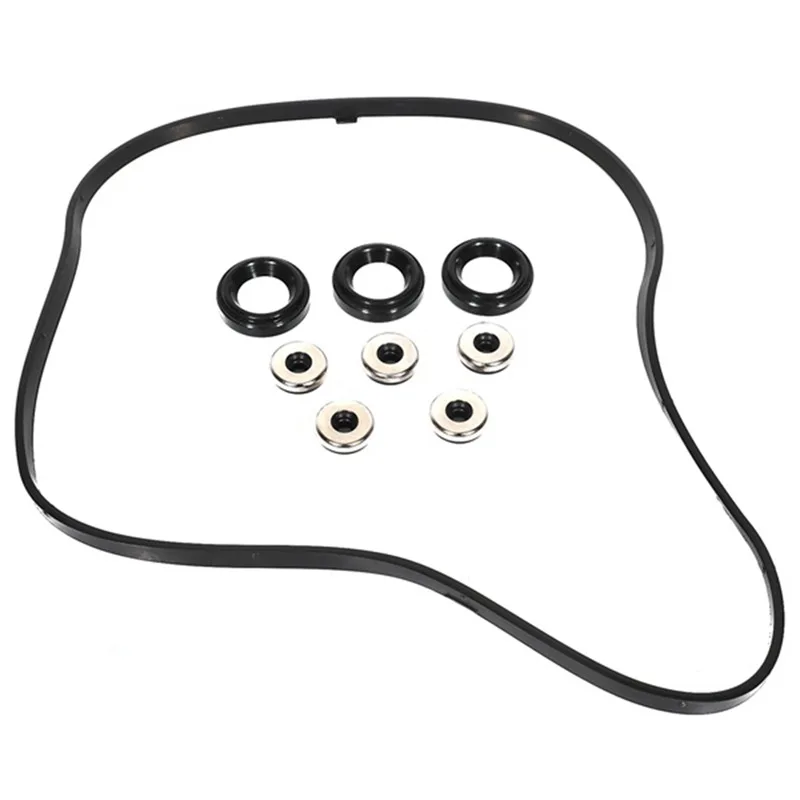 12030-P8A-A00 Engine Valve Cover Gasket Set for 1997-2004 Honda Acura Accord Odyssey Pilot CL TL MDX 3.0L 3.2L 3.5L V6