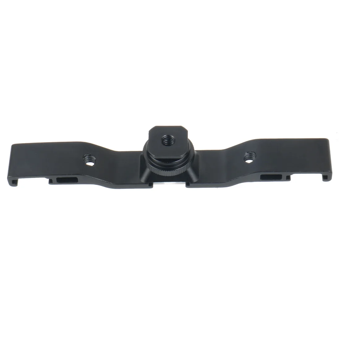 Double Cold Hot Shoe Adapter Mount Extension Holder Video Bracket for Canon for