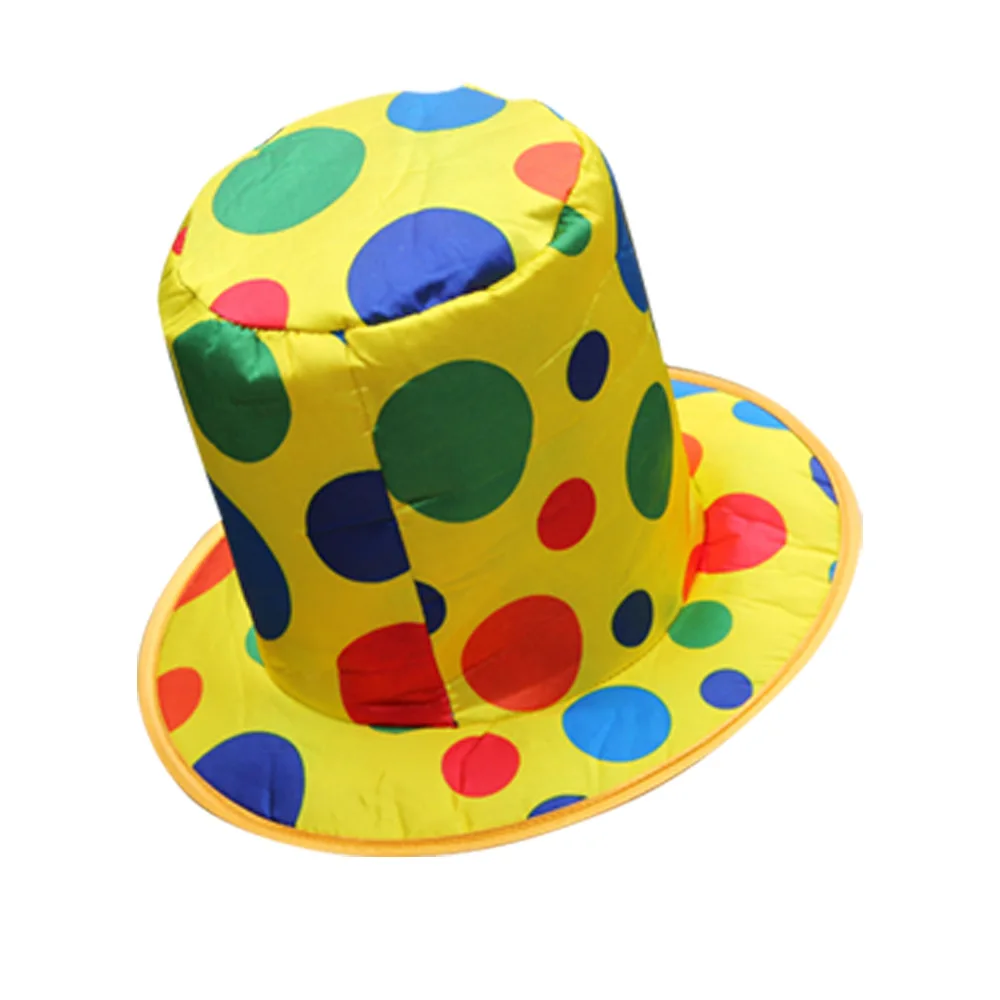Halloween Hat Halloween Fancy Dress Up Hat Stage Show Props Clown Funny Dress Up Clown Hat